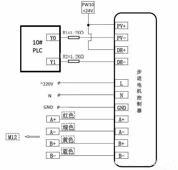 两相混合式步进电机控制器